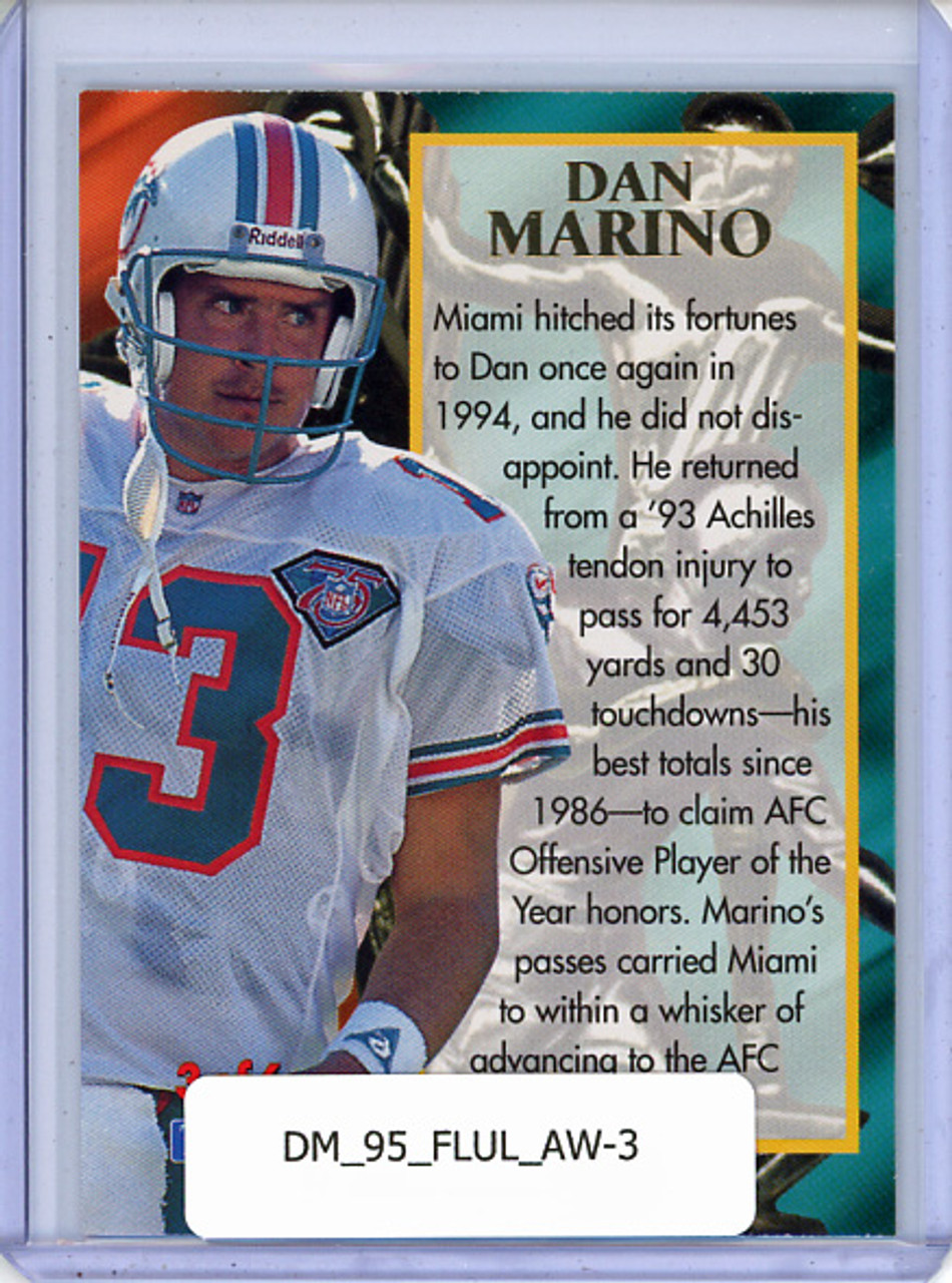 Dan Marino 1995 Ultra, Award Winner #3