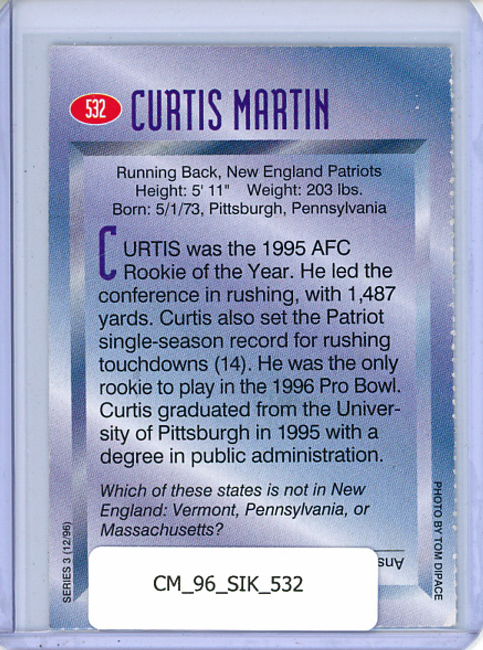 Curtis Martin 1996 Sports Illustrated for Kids #532