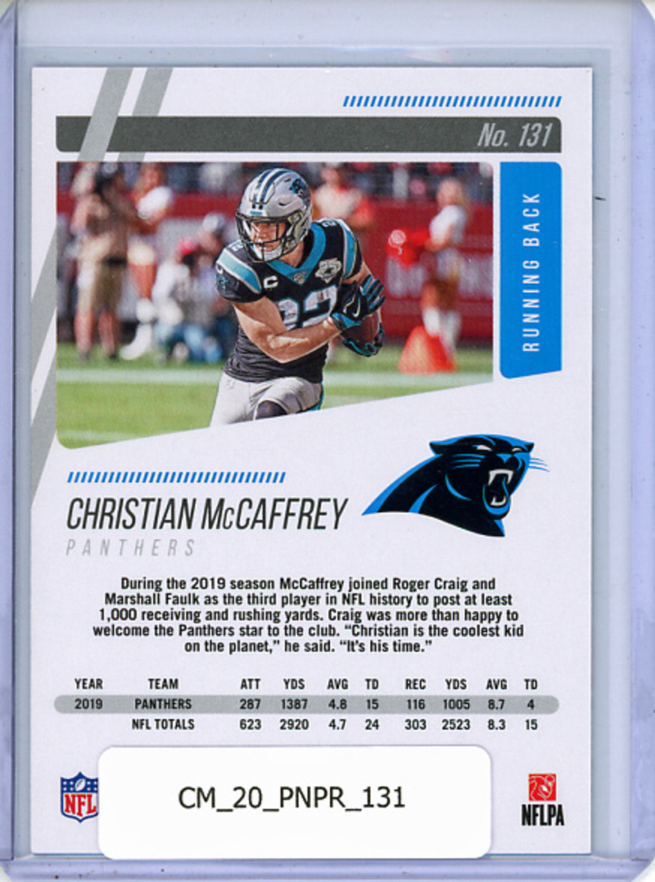 Christian McCaffrey 2020 Prestige #131
