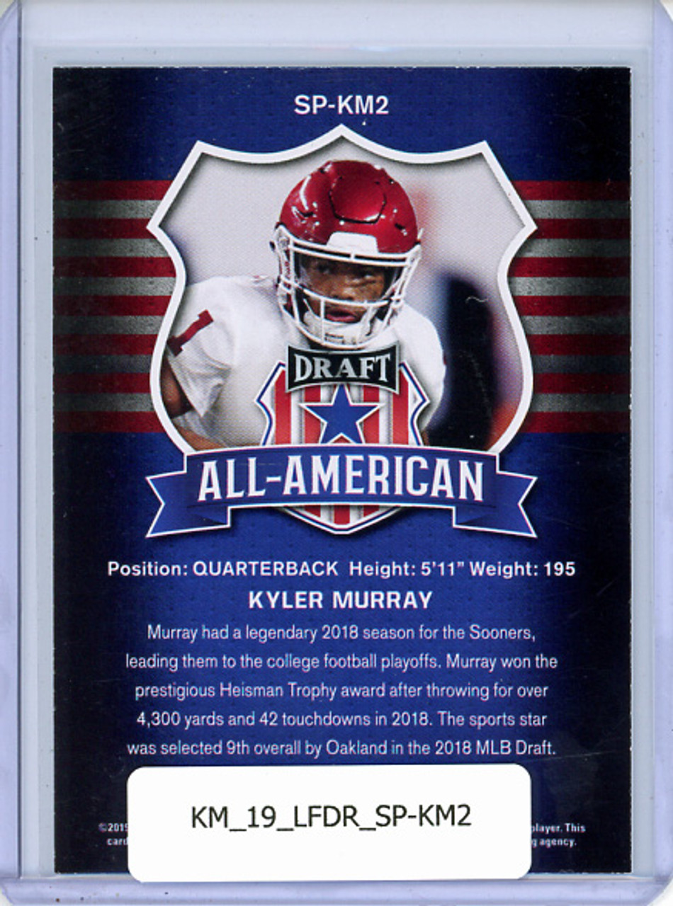 Kyler Murray 2019 Leaf Draft #SP-KM2 All-American