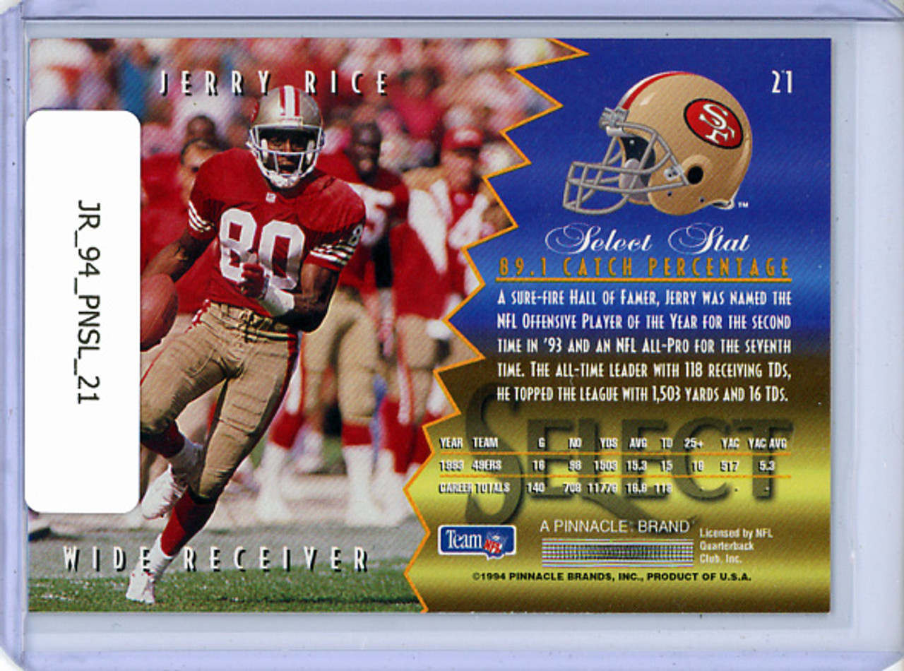 Jerry Rice 1994 Select #21
