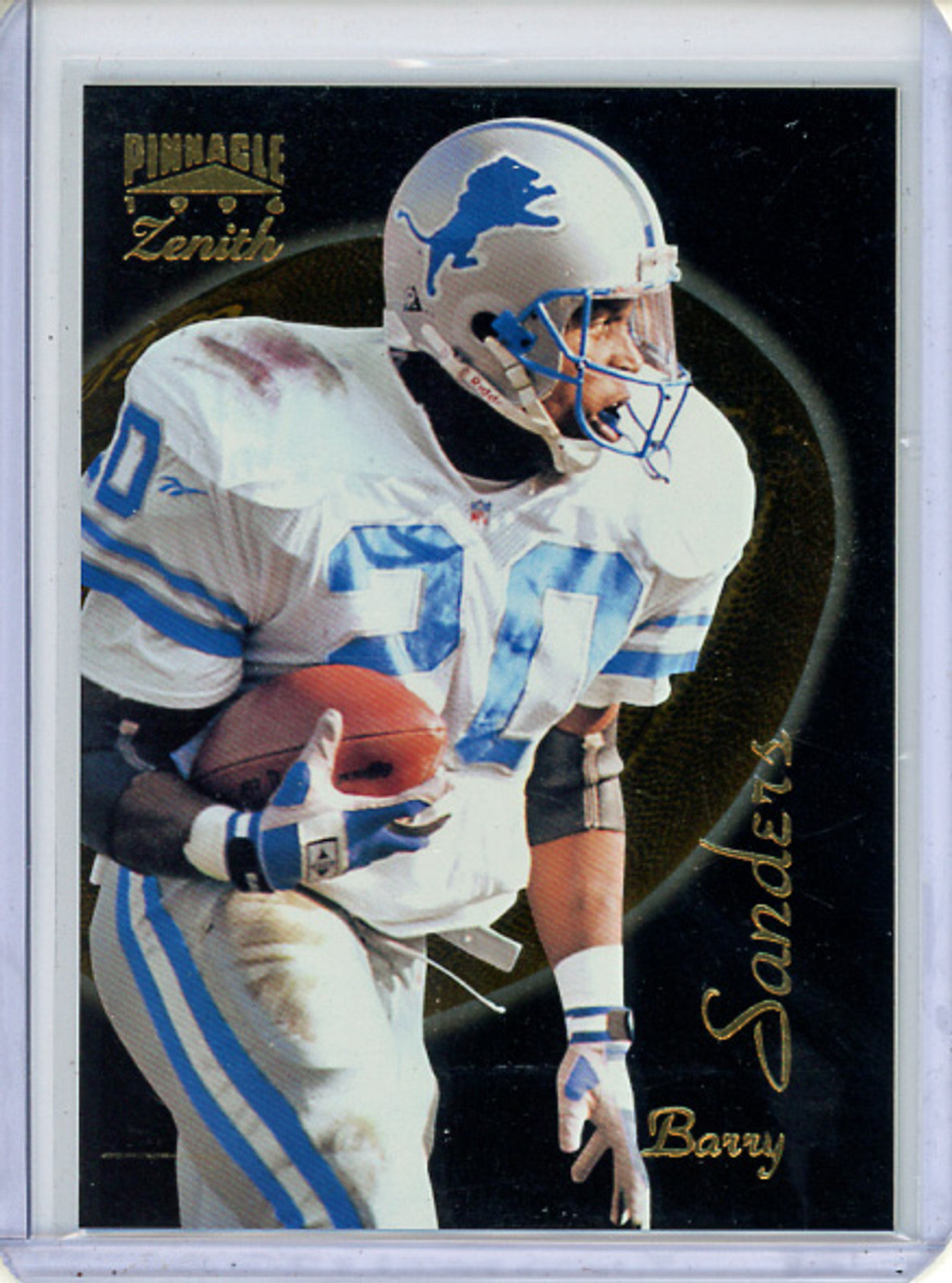 Barry Sanders 1996 Pinnacle Zenith #Z-18