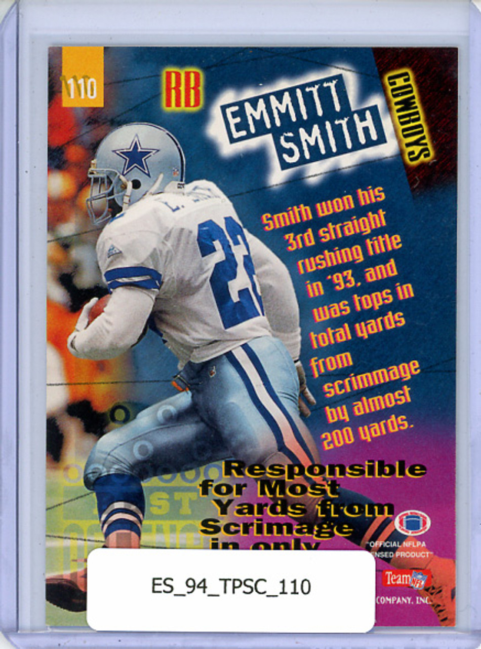 Emmitt Smith 1994 Stadium Club #110 Best Offense RB