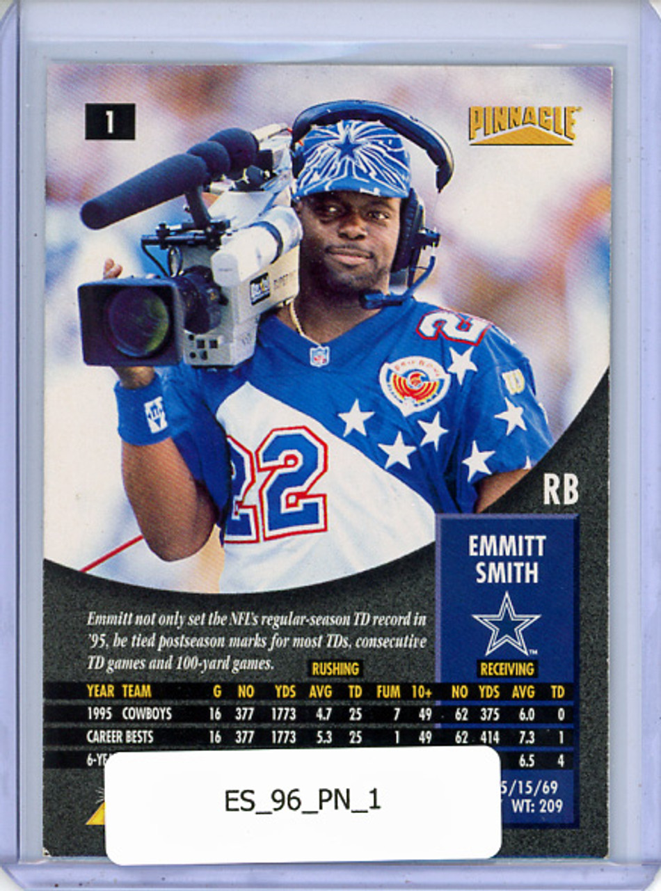 Emmitt Smith 1996 Pinnacle #1