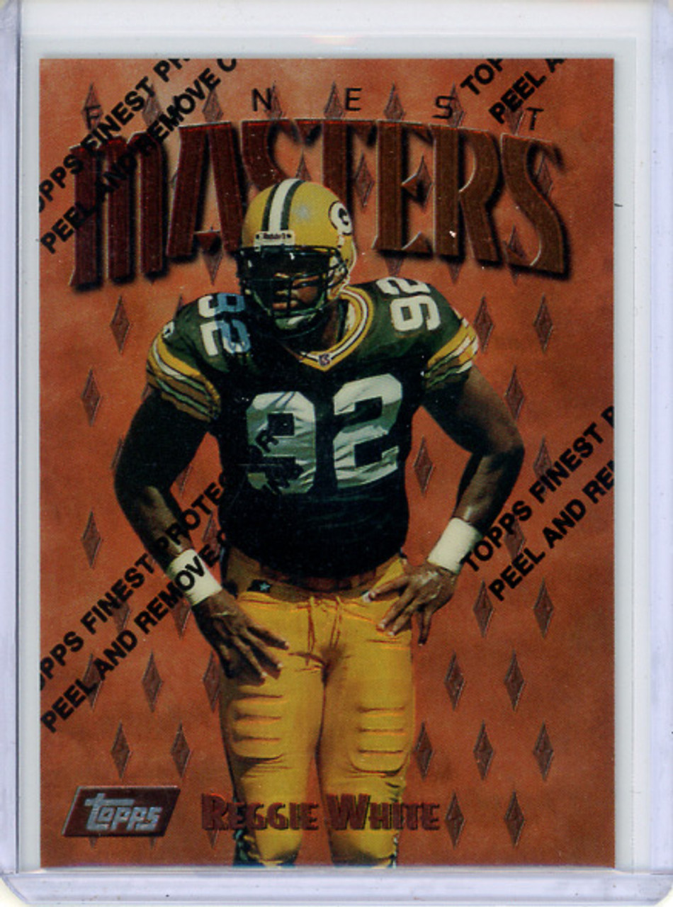 Reggie White 1997 Finest #250 Masters with Coating