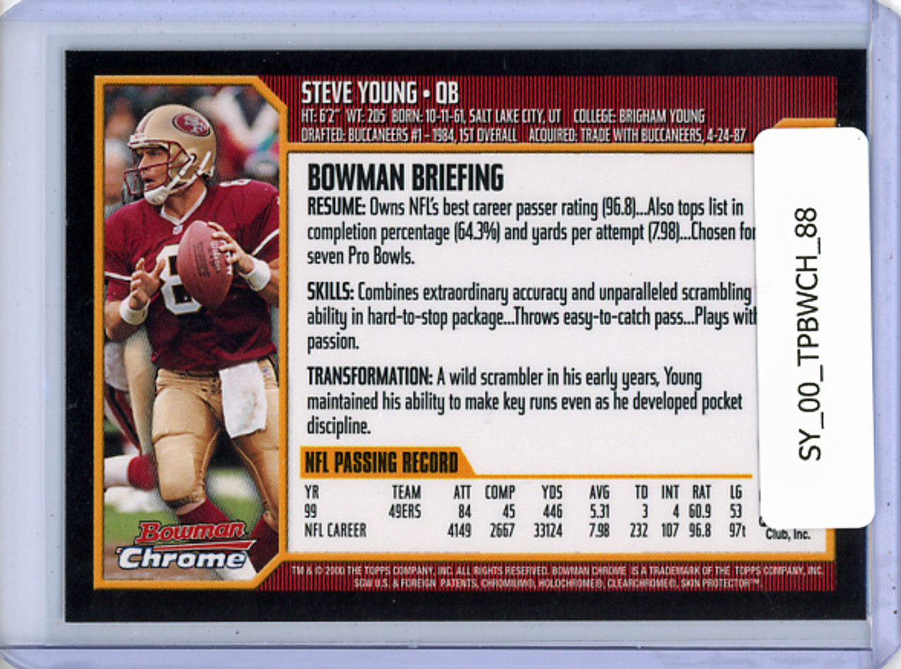 Steve Young 2000 Bowman Chrome #88