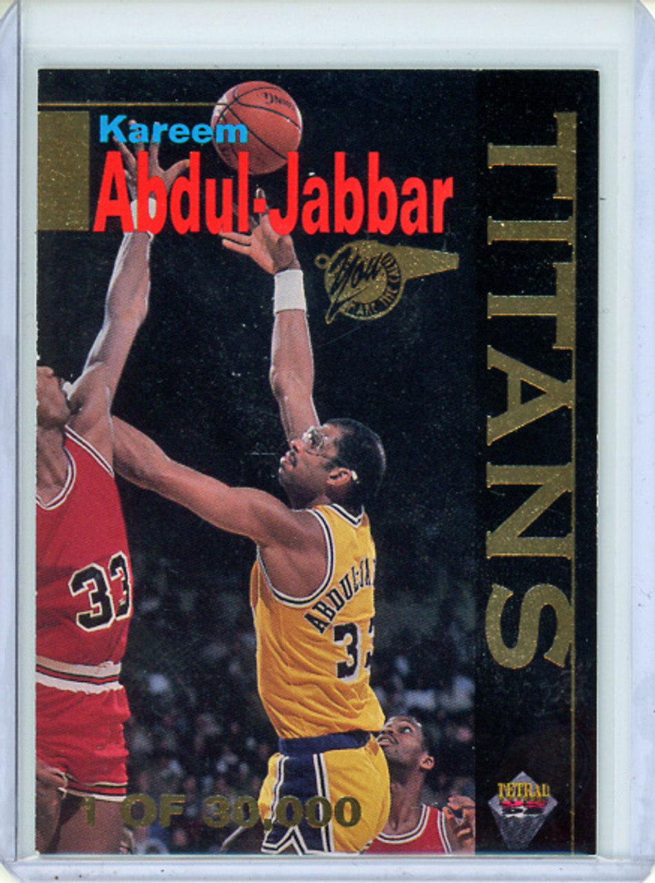 Kareem Abdul-Jabbar 1995 Signature Rookies, Tetard Titans #T4