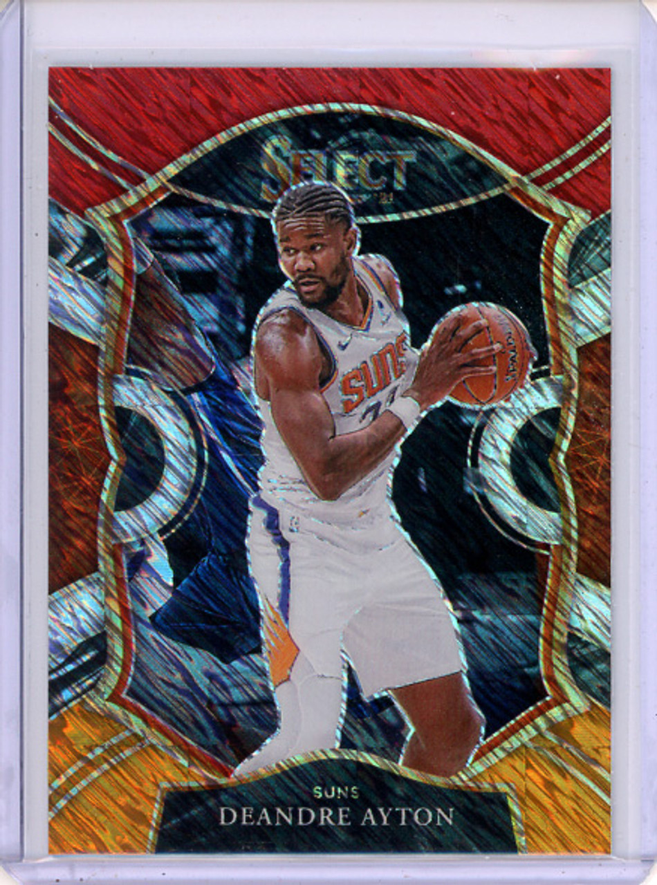 Deandre Ayton 2020-21 Select #33 Concourse Red White Orange Shimmer