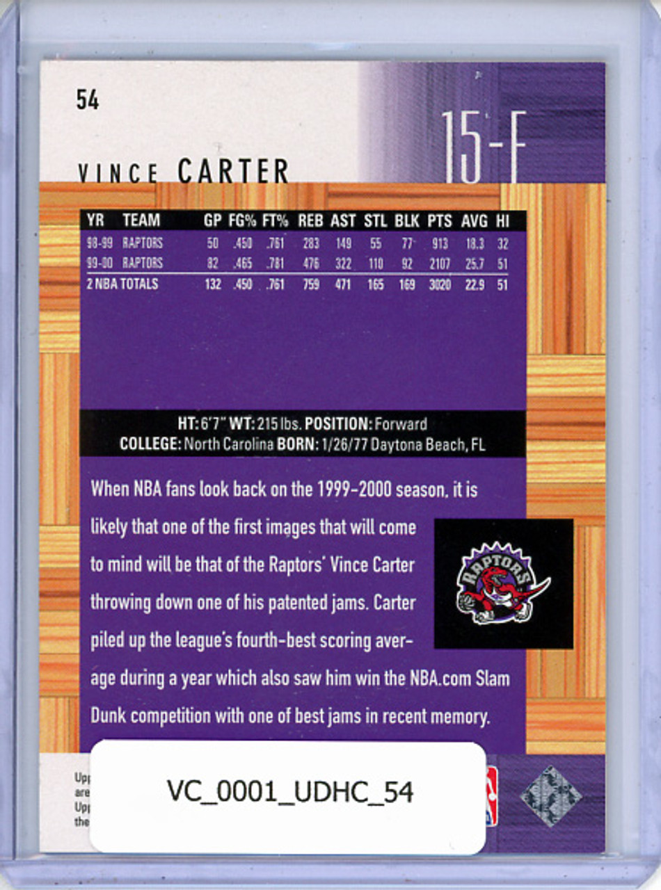 Vince Carter 2000-01 Hardcourt #54