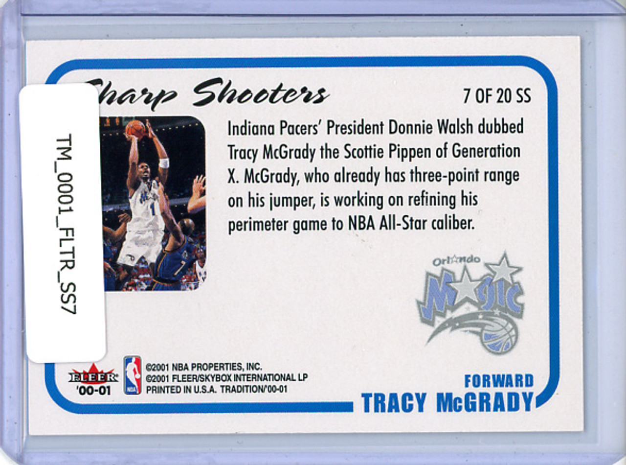 Tracy McGrady 2000-01 Tradition, Sharp Shooters #SS7