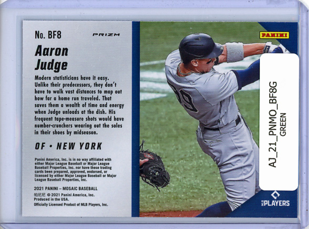 Aaron Judge 2021 Mosaic, Big Fly #BF8 Green