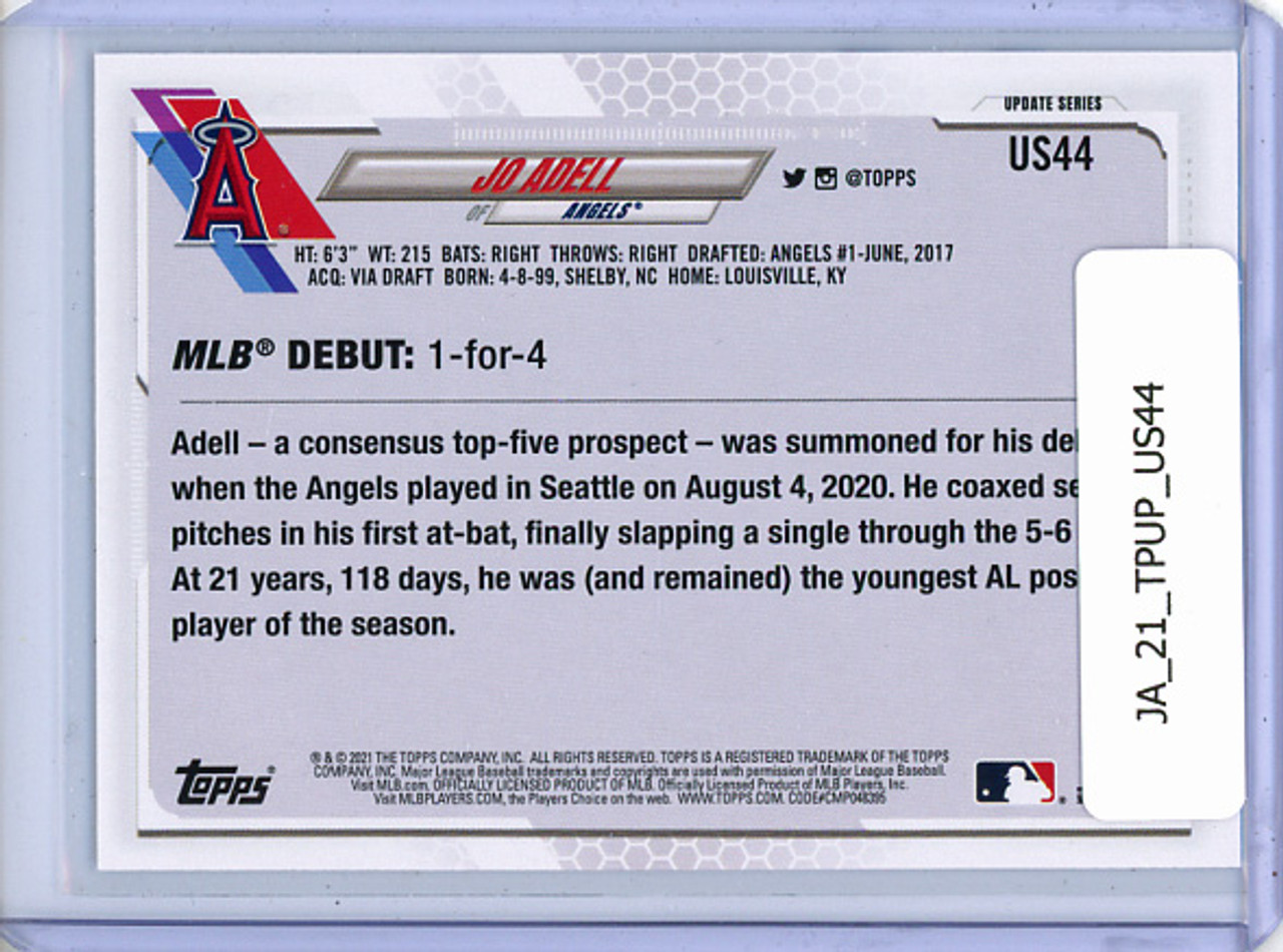 Jo Adell 2021 Topps Update #US44 Rookie Debut