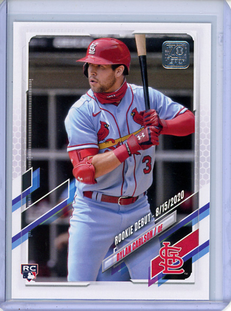 Dylan Carlson 2021 Topps Update #US197 Rookie Debut