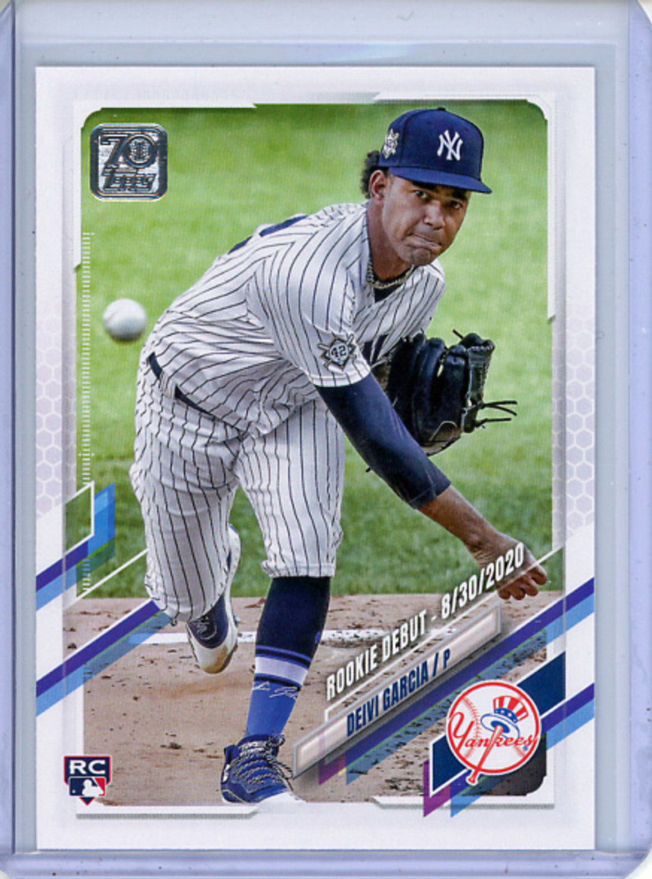 Deivi Garcia 2021 Topps Update #US259 Rookie Debut