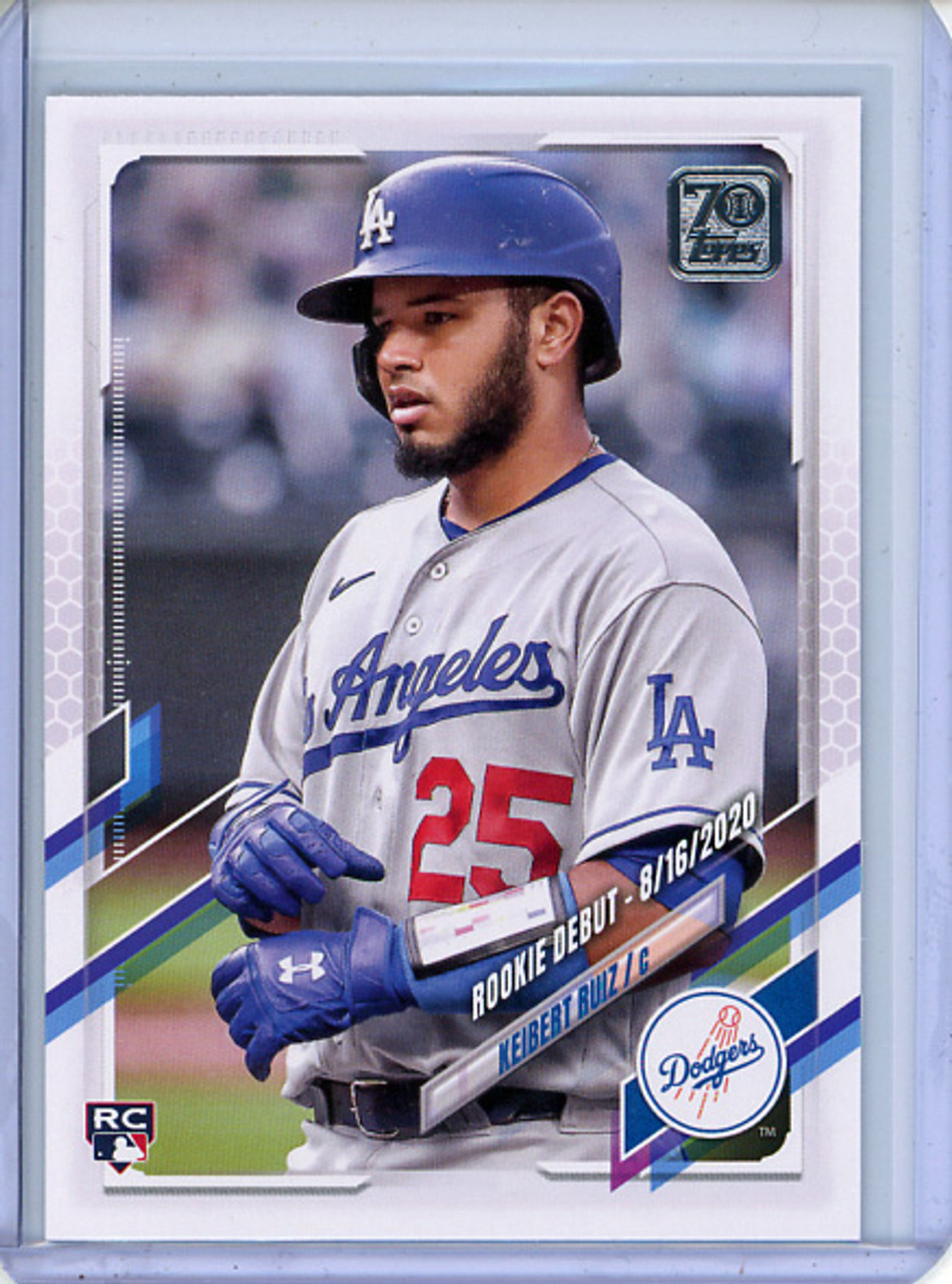 Keibert Ruiz 2021 Topps Update #US309 Rookie Debut