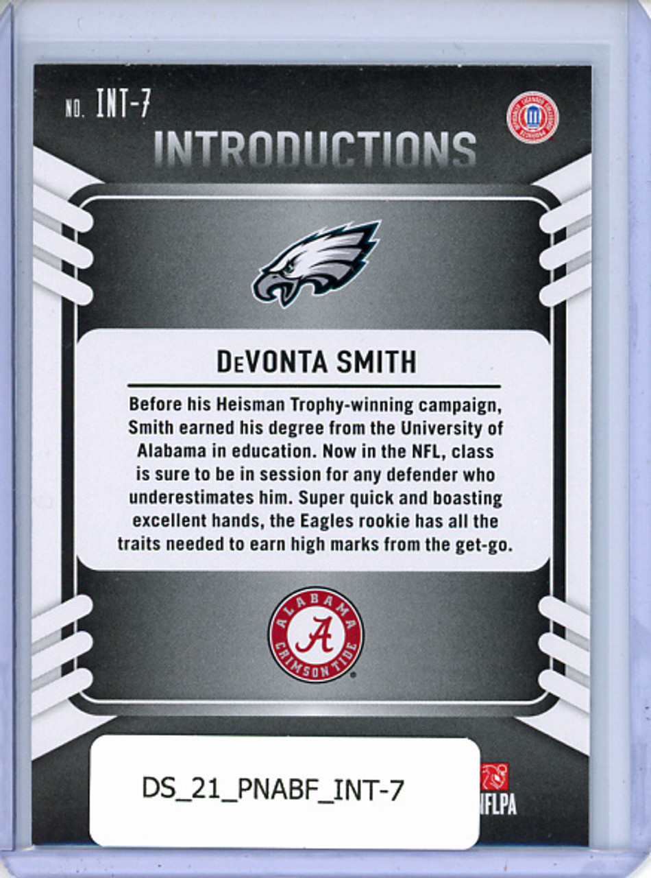 DeVonta Smith 2021 Absolute, Introductions #INT-7