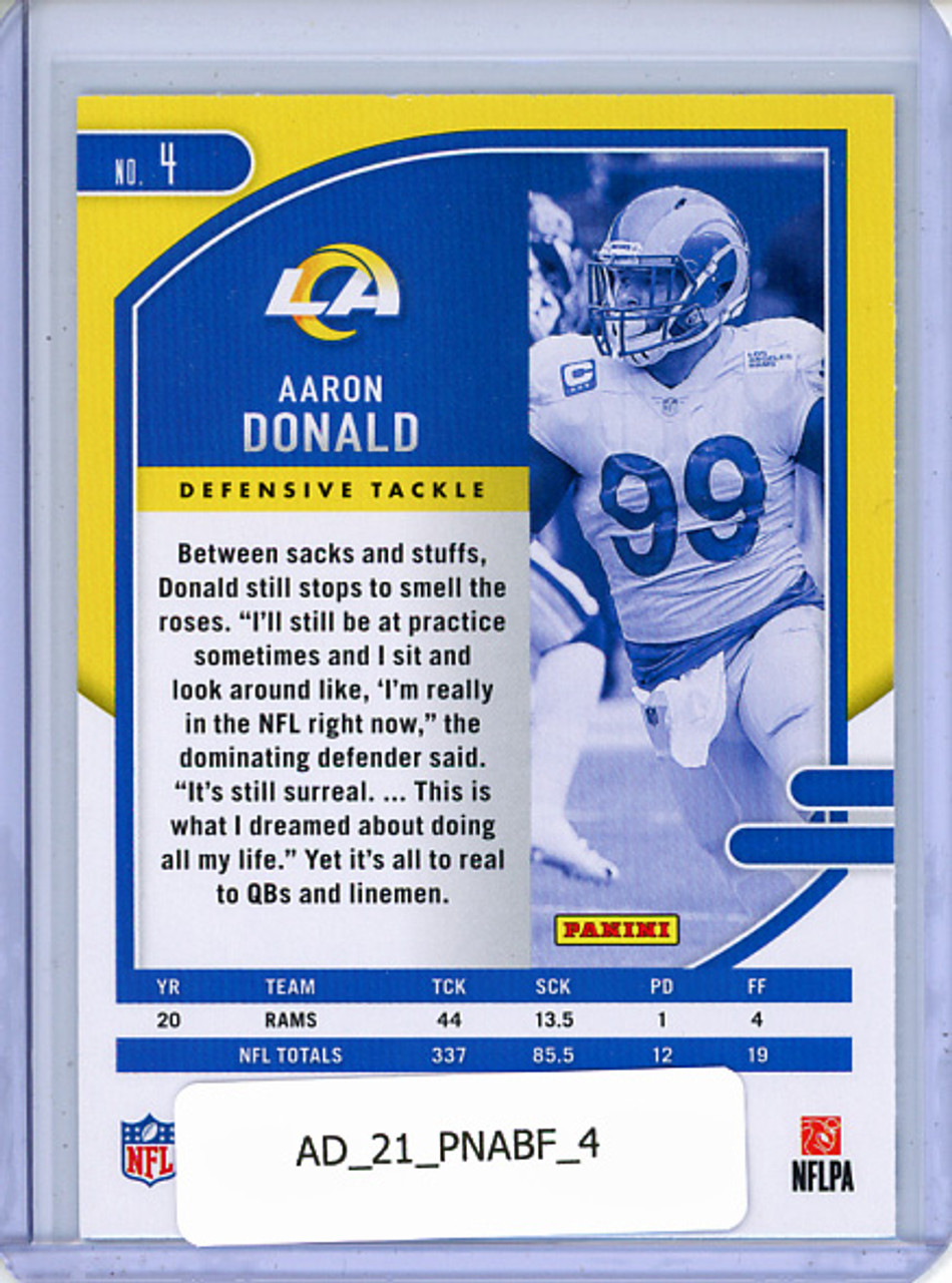 Aaron Donald 2021 Absolute #4