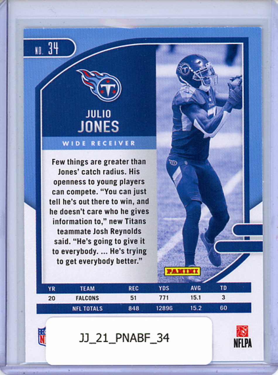 Julio Jones 2021 Absolute #34