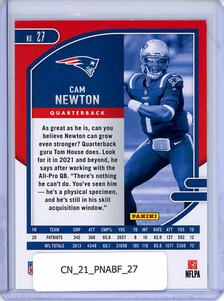 Cam Newton 2021 Absolute #27