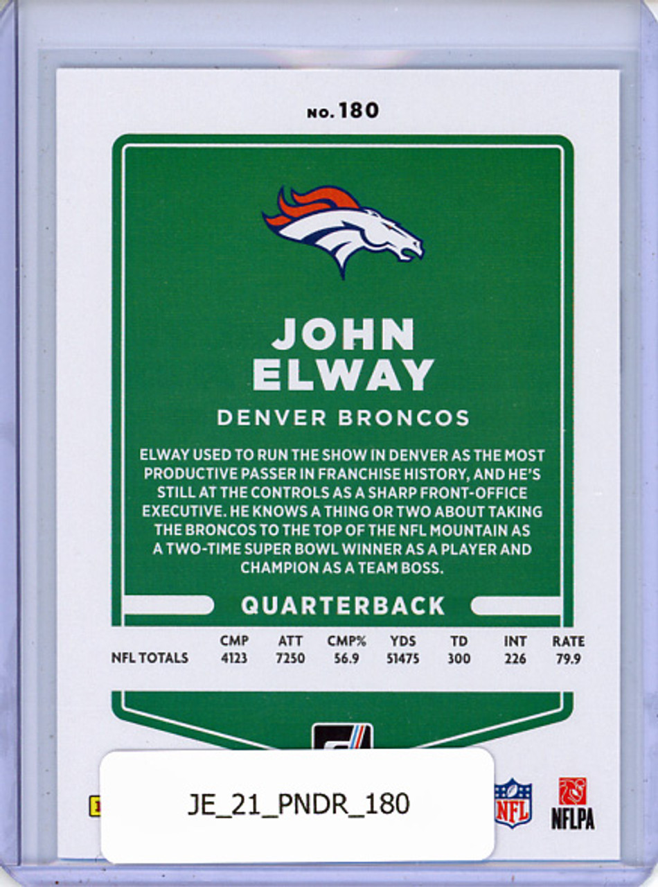 John Elway 2021 Donruss #180