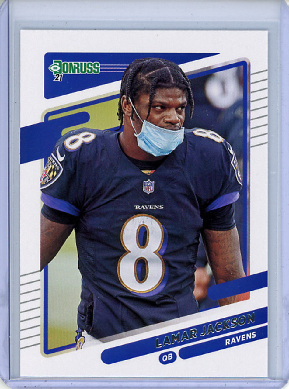 Lamar Jackson 2021 Donruss #239 Variations