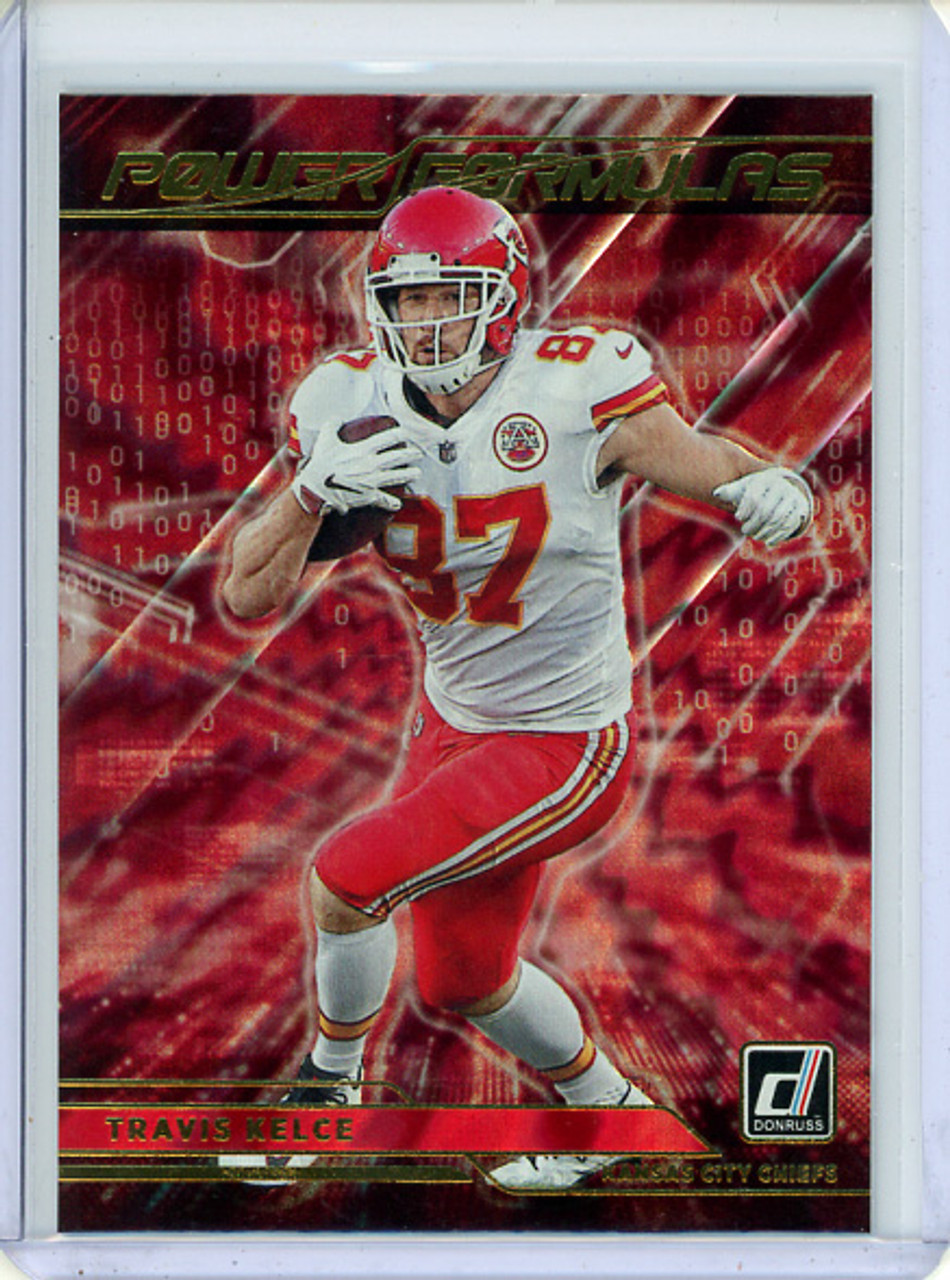 Travis Kelce 2021 Donruss, Power Formulas #PF15