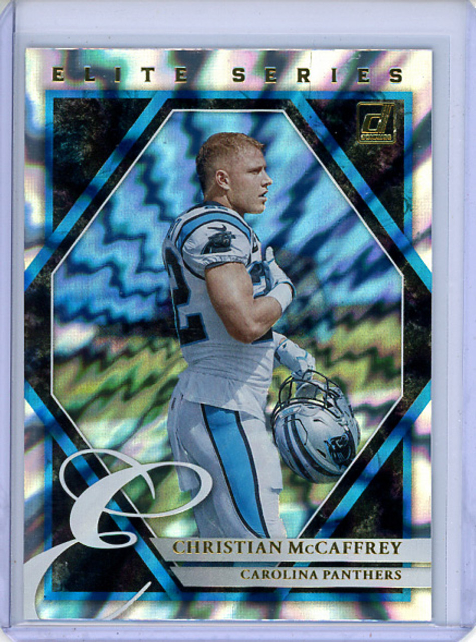 Christian McCaffrey 2021 Donruss, Elite Series #ES-CMC