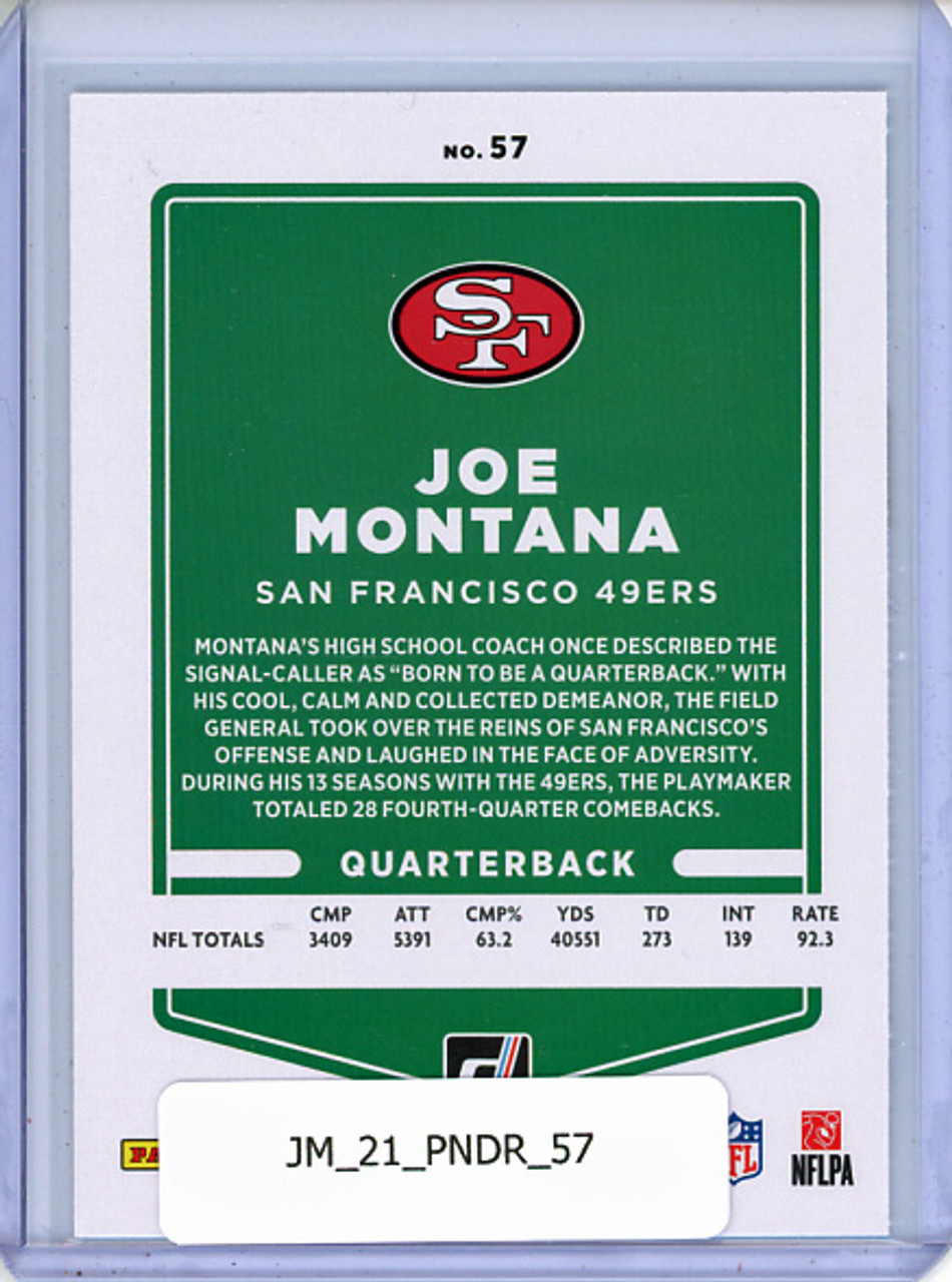 Joe Montana 2021 Donruss #57