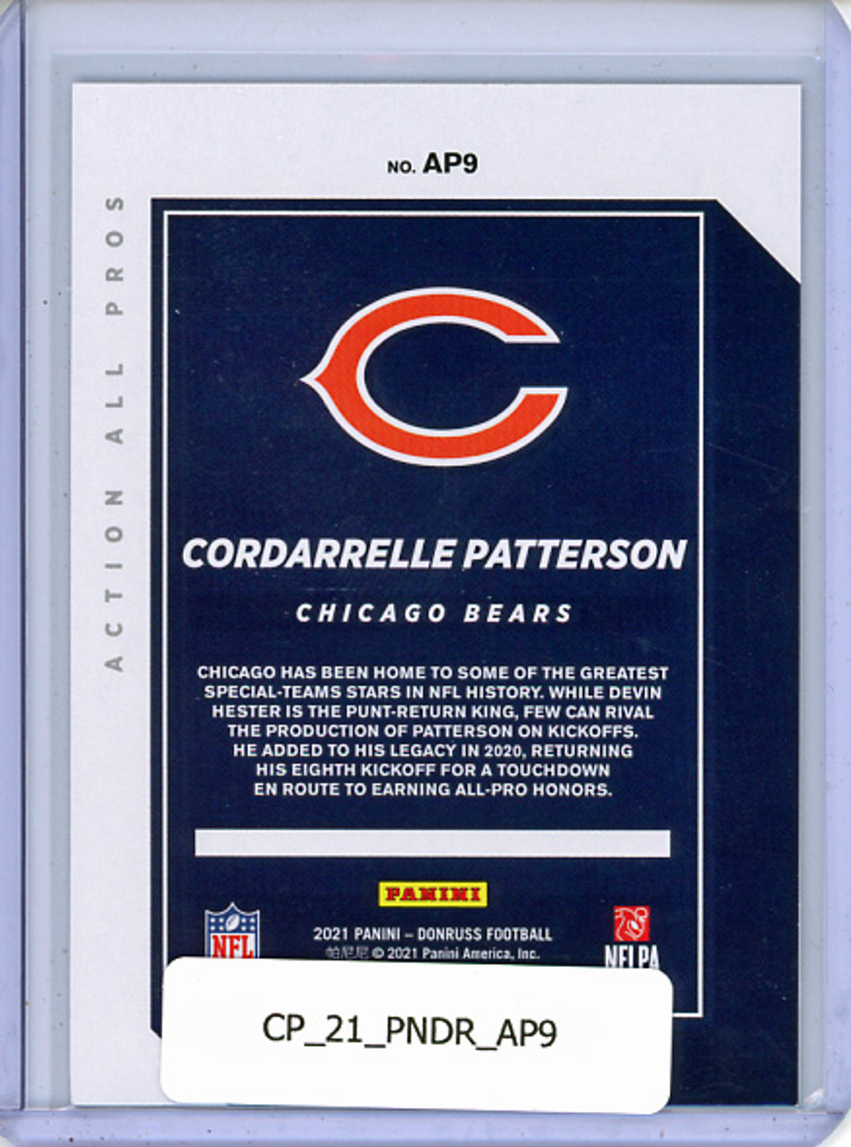 Cordarrelle Patterson 2021 Donruss, Action All-Pros #AP9