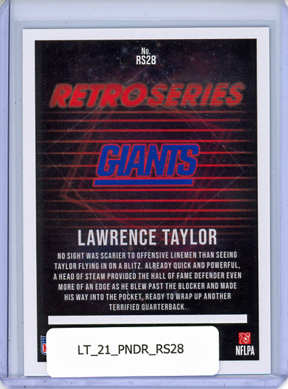 Lawrence Taylor 2021 Donruss, Retro Series #RS28