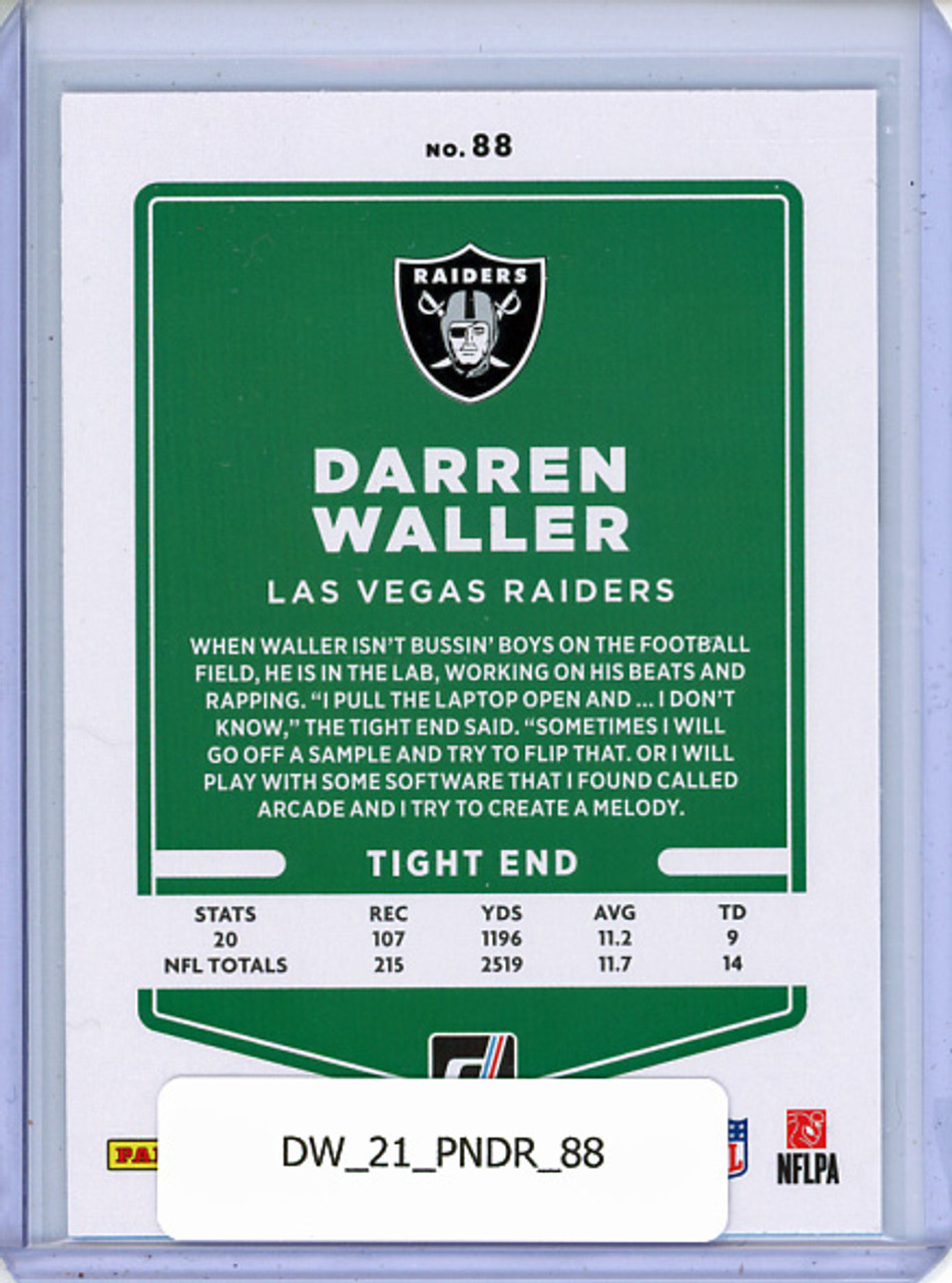 Darren Waller 2021 Donruss #88