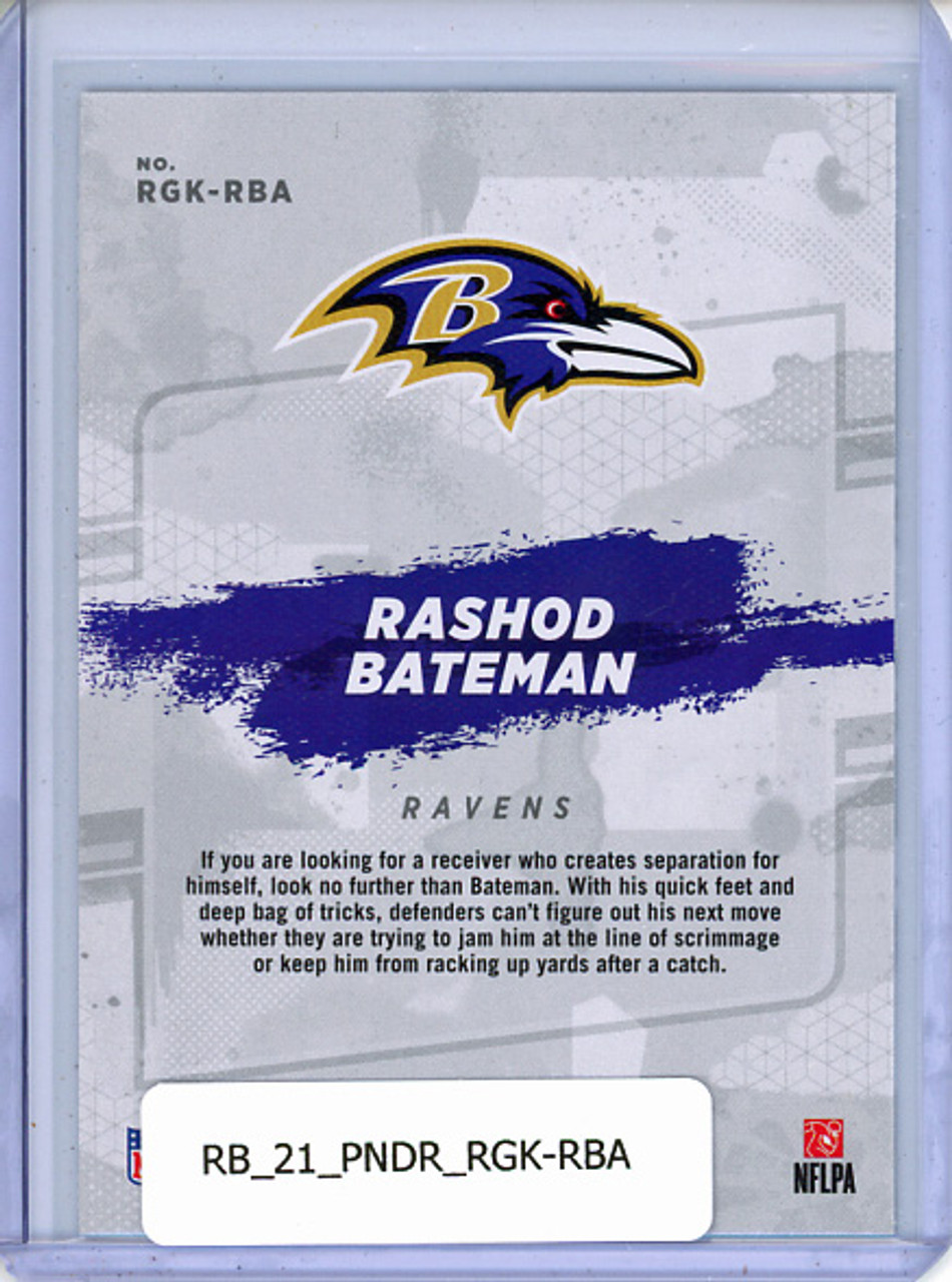 Rashod Bateman 2021 Donruss, Rookie Gridiron Kings #RGK-RBA