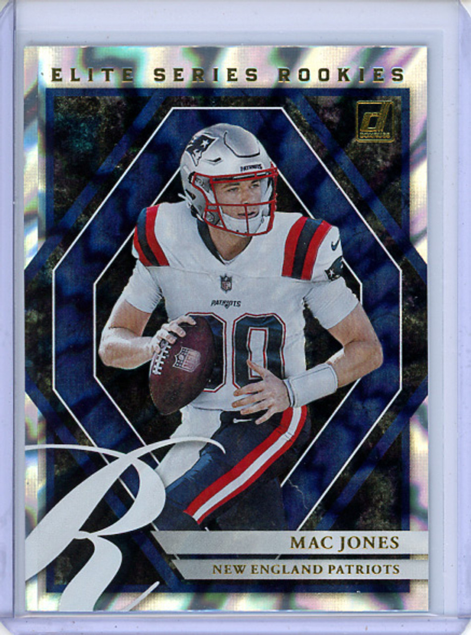 Mac Jones 2021 Donruss, Elite Series Rookies #ESR-MJO (1)