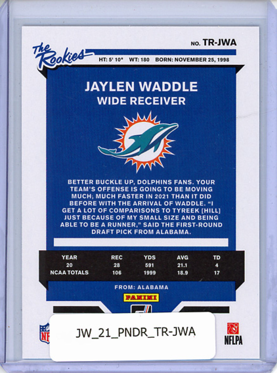 Jaylen Waddle 2021 Donruss, The Rookies #TR-JWA