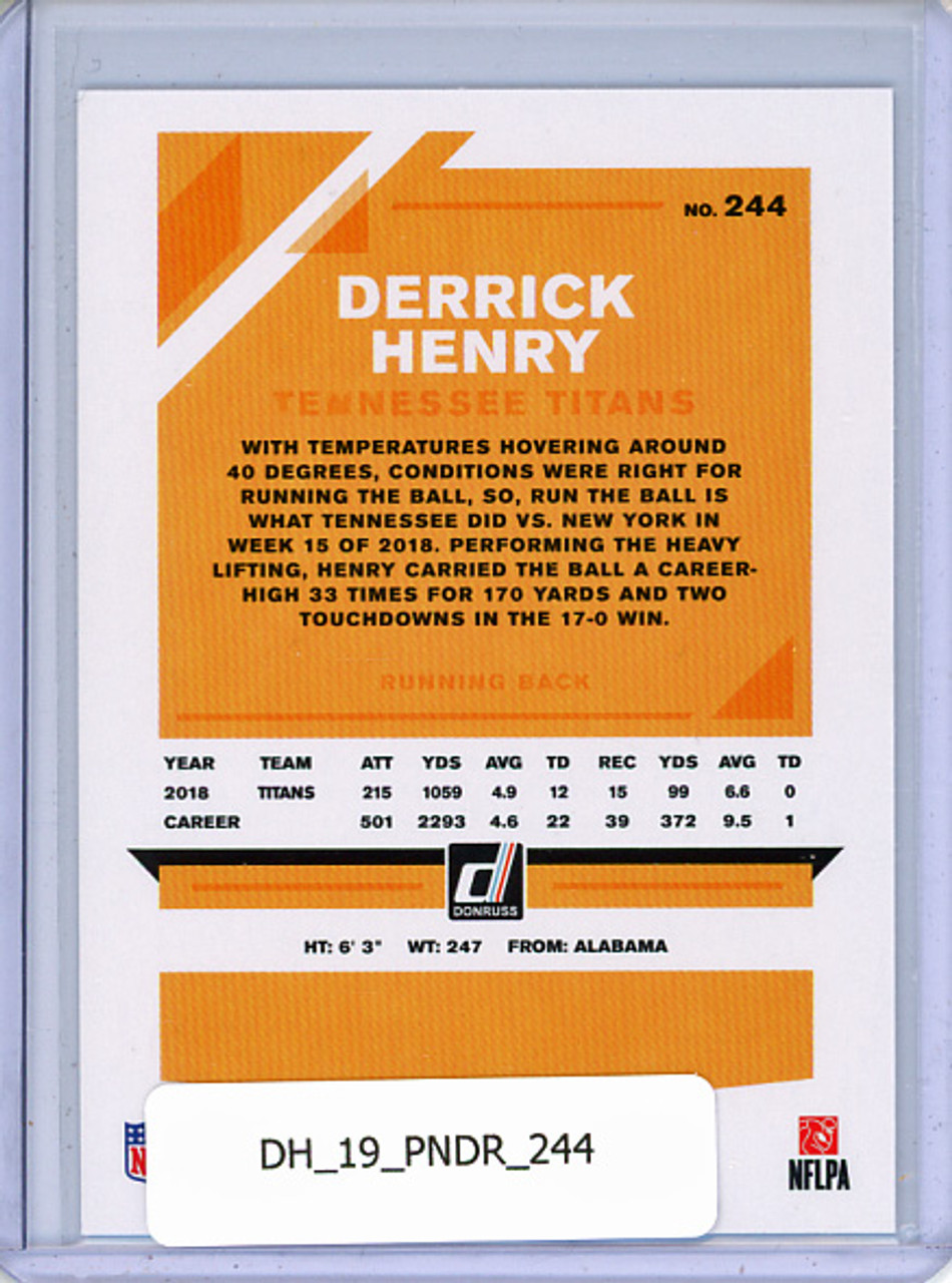 Derrick Henry 2019 Donruss #244