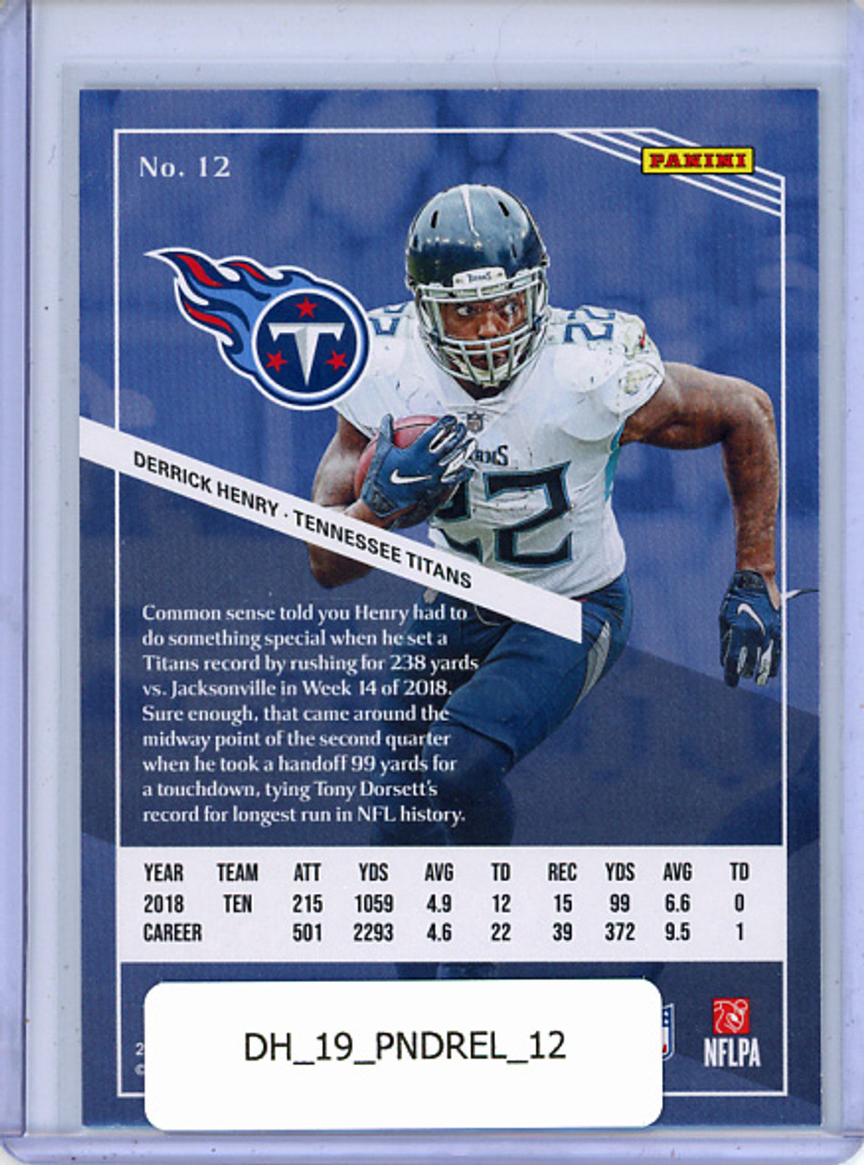 Derrick Henry 2019 Donruss Elite #12