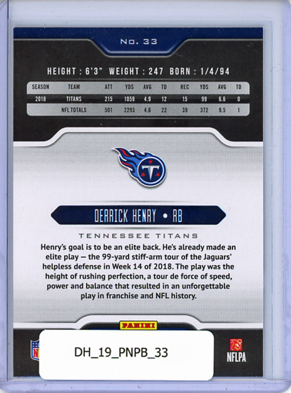 Derrick Henry 2019 Playbook #33