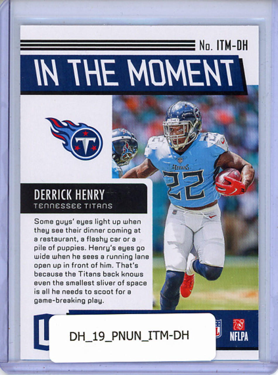 Derrick Henry 2019 Unparalleled, In the Moment #ITM-DH