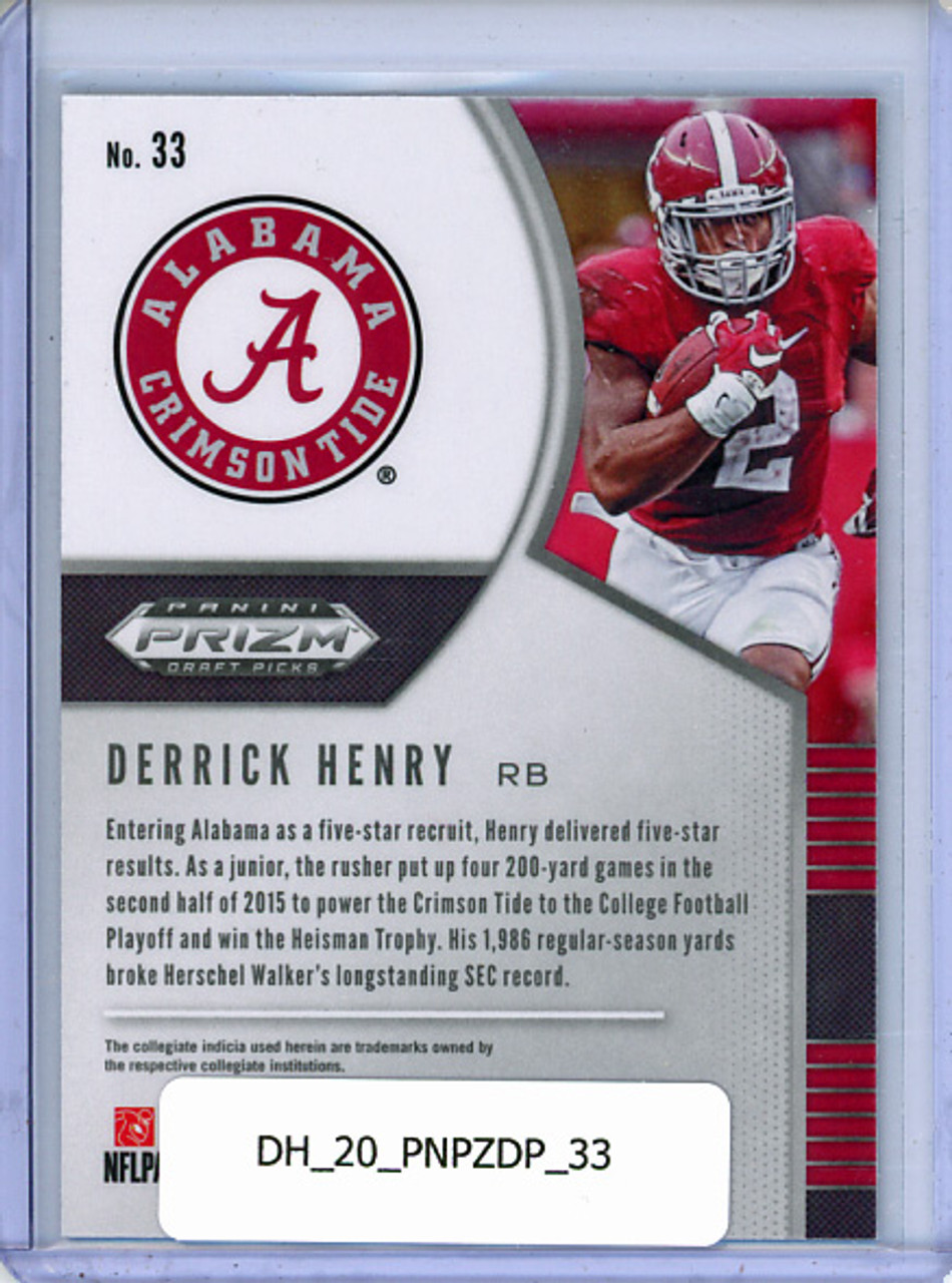 Derrick Henry 2020 Prizm Draft Picks #33