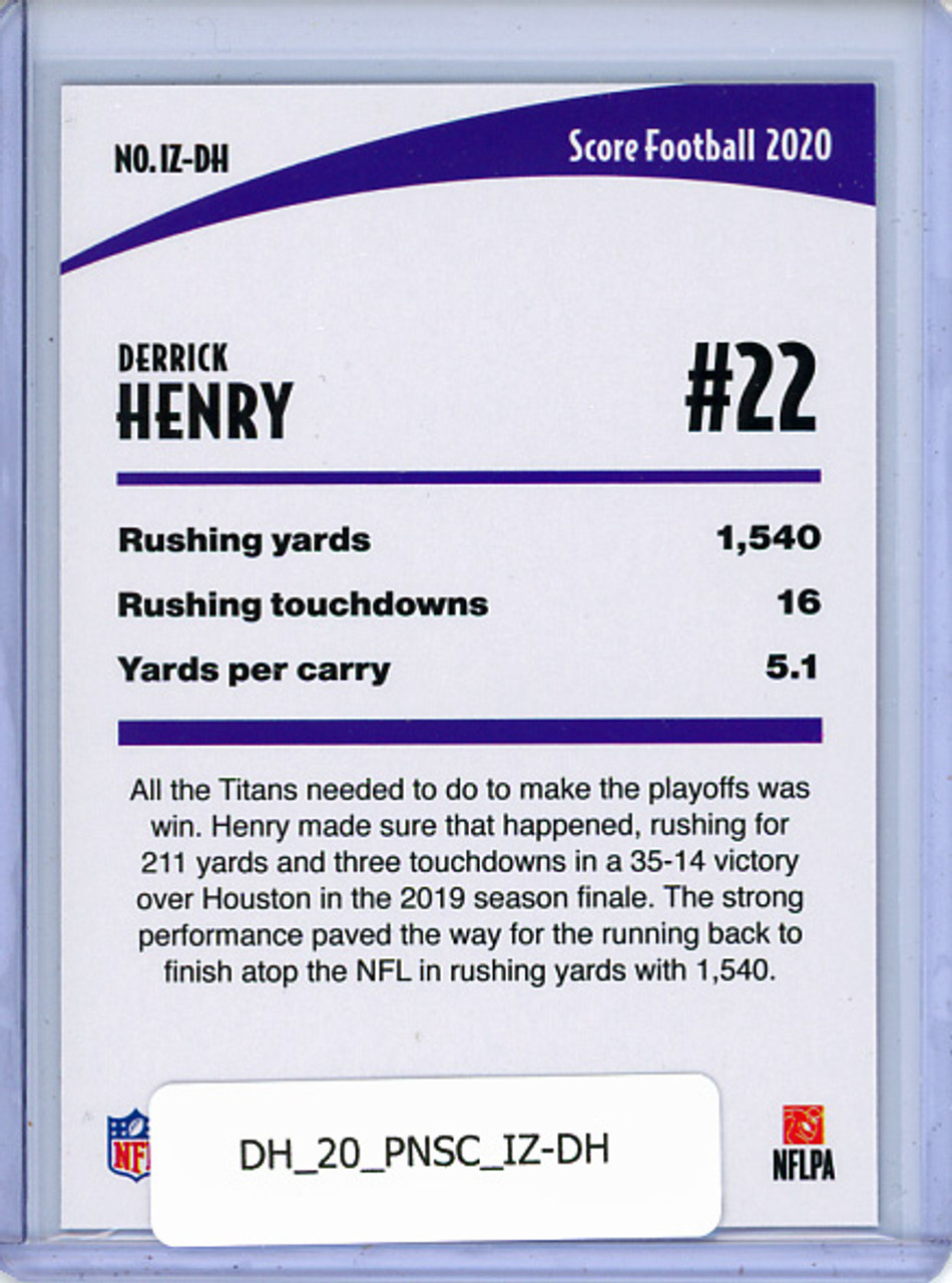 Derrick Henry 2020 Score, In the Zone #IZ-DH