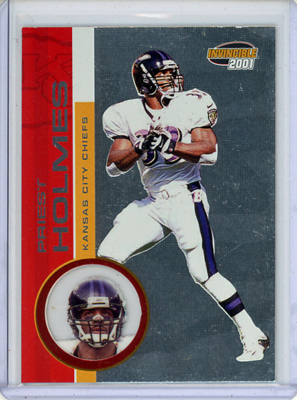 Priest Holmes 2001 Pacific Invincible #115 Retail