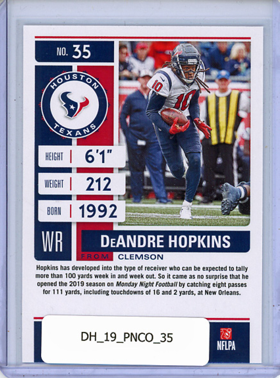DeAndre Hopkins 2019 Contenders #35