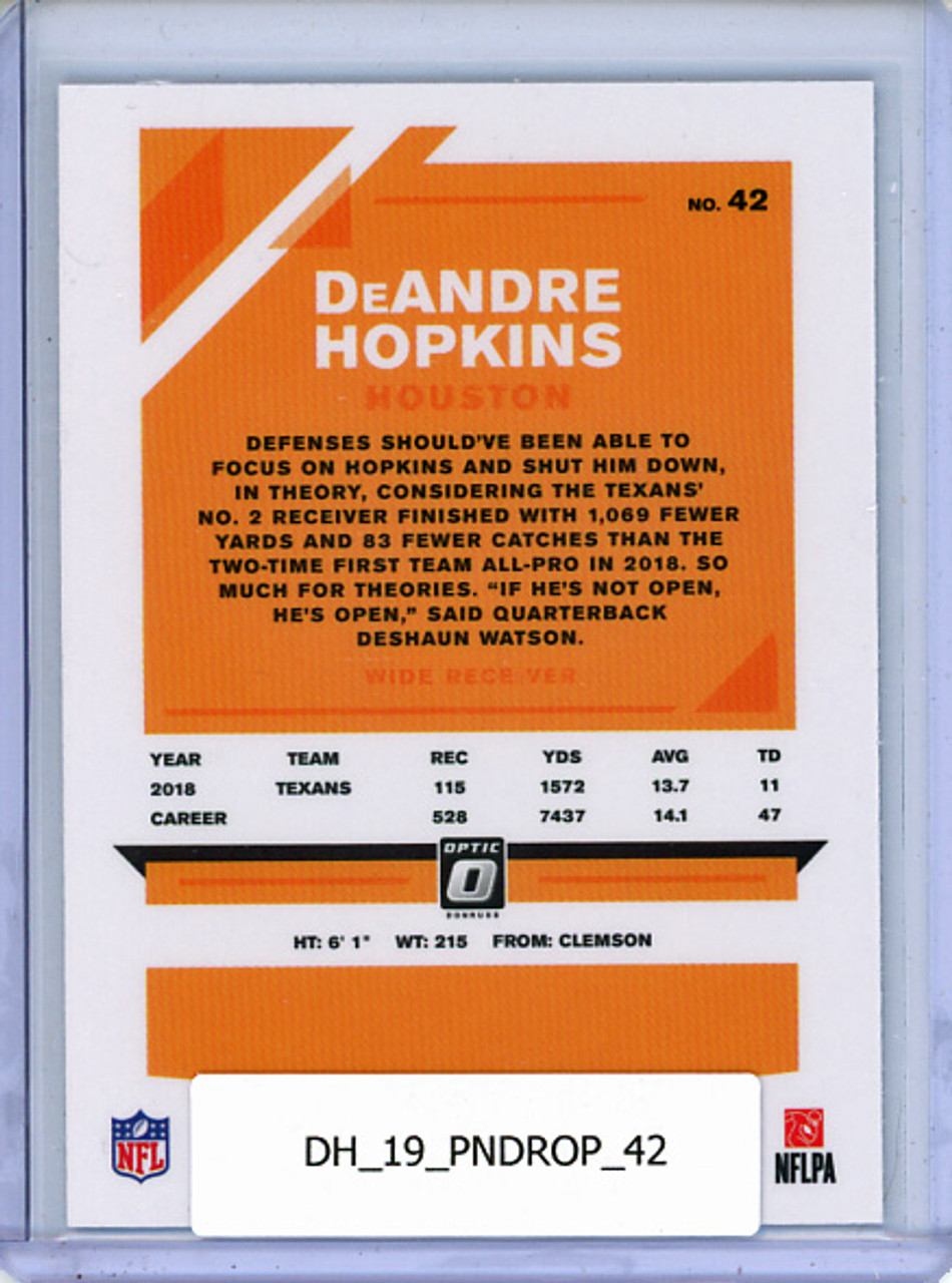 DeAndre Hopkins 2019 Donruss Optic #42