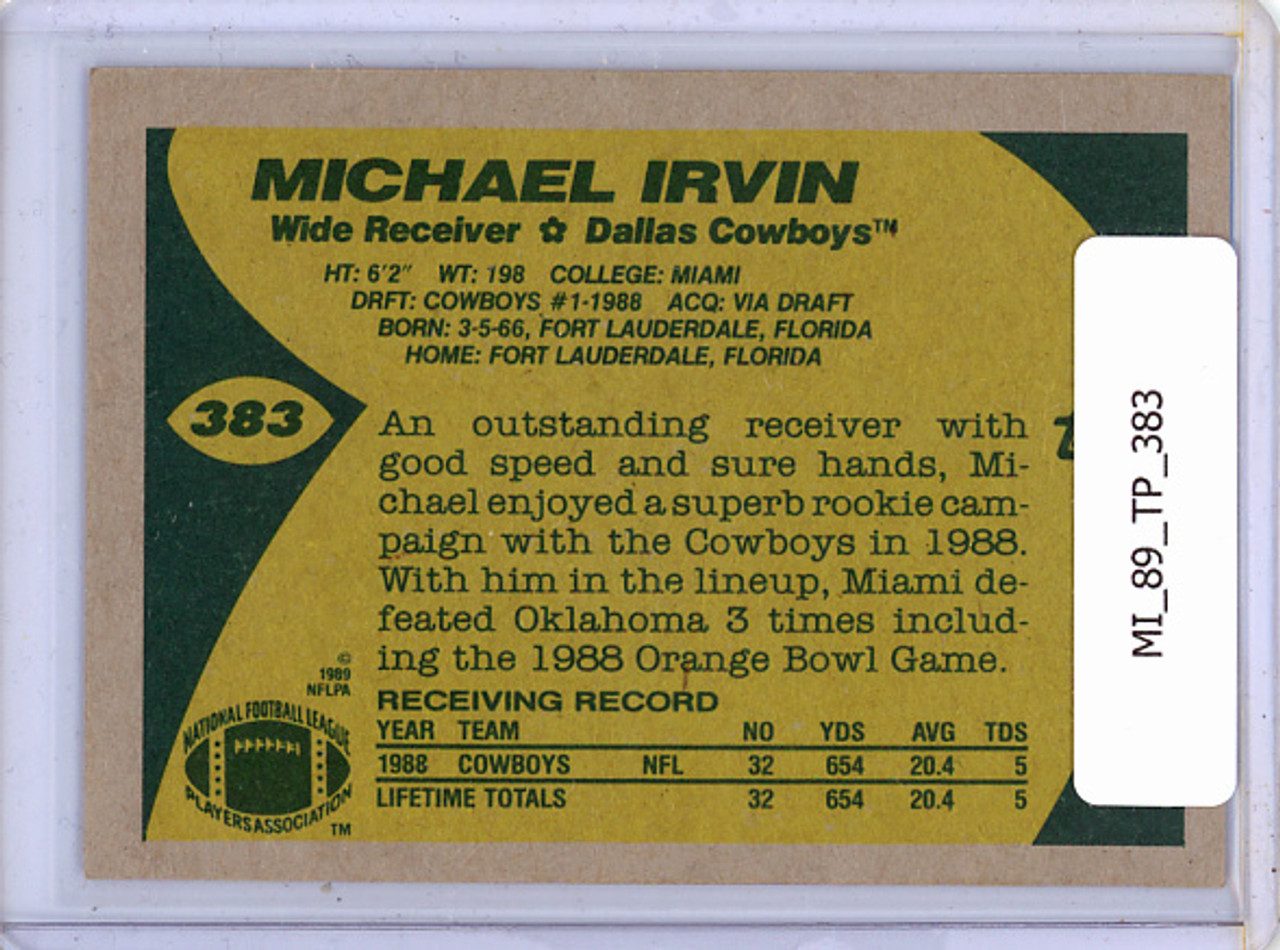 Michael Irvin 1989 Topps #383