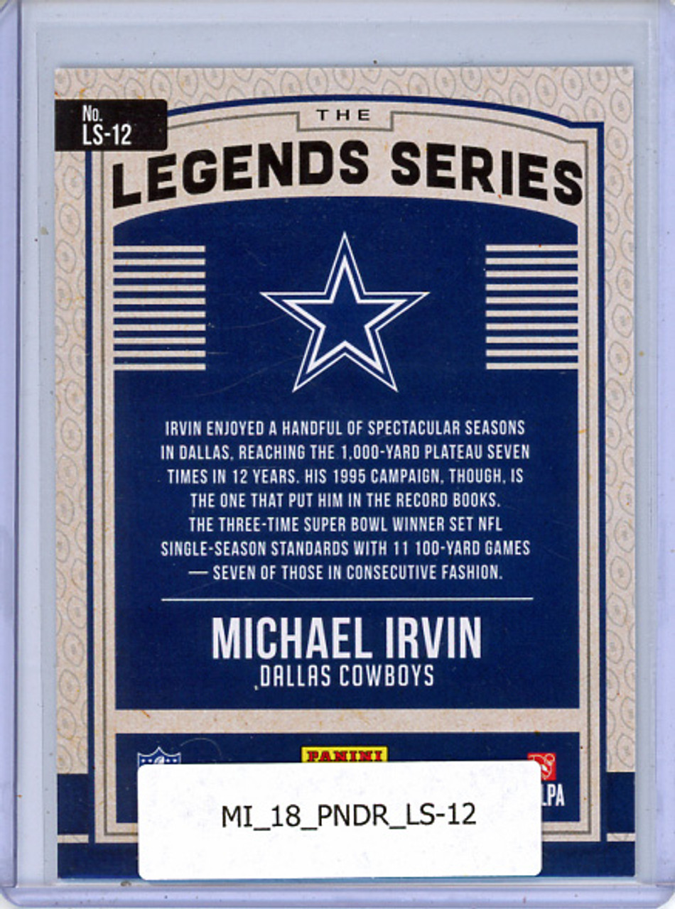 Michael Irvin 2018 Donruss, Legends Series #LS-12