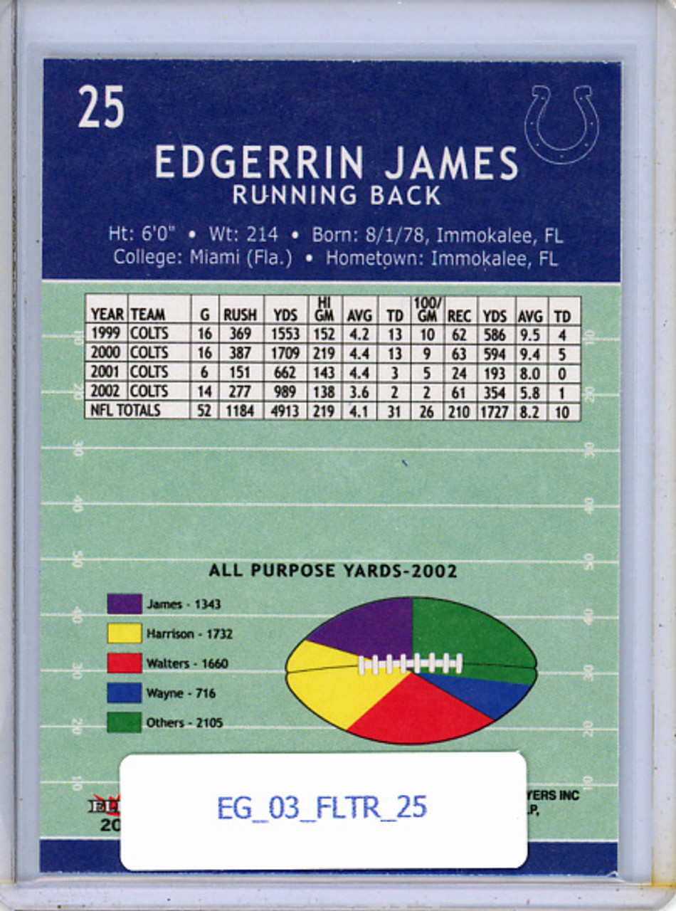 Edgerrin James 2003 Tradition #25