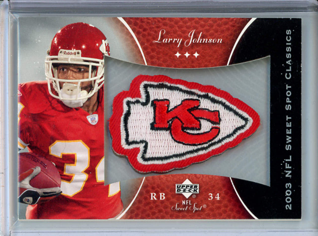 Larry Johnson 2003 Sweet Spot Classics #P-LJ (1)