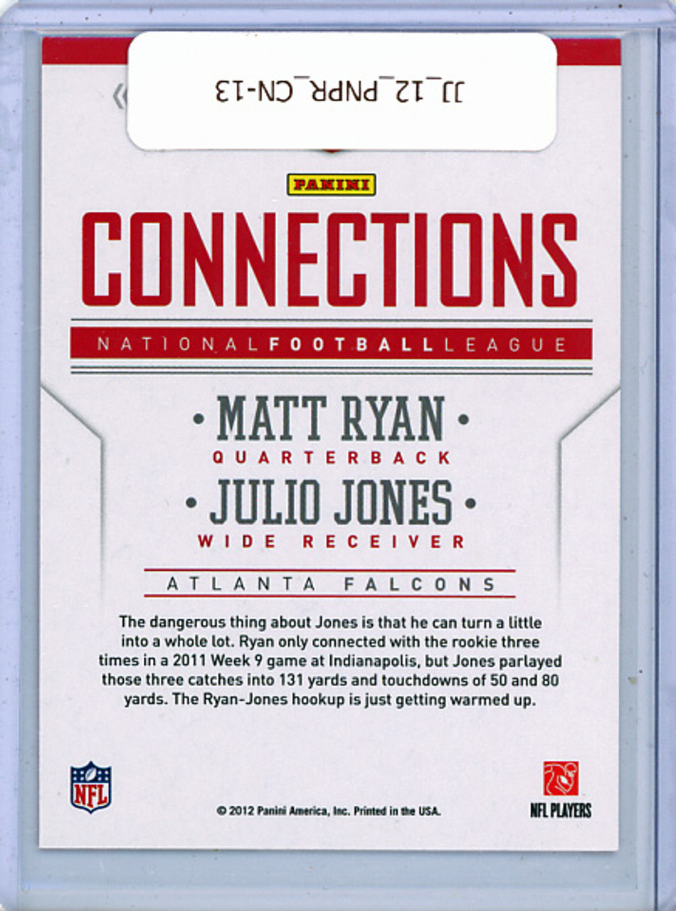 Matt Ryan, Julio Jones 2012 Prestige, Connections #13