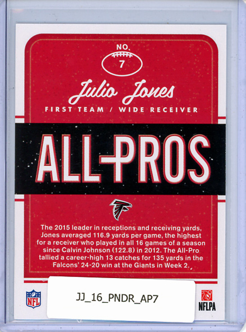Julio Jones 2016 Donruss, All-Pros #7