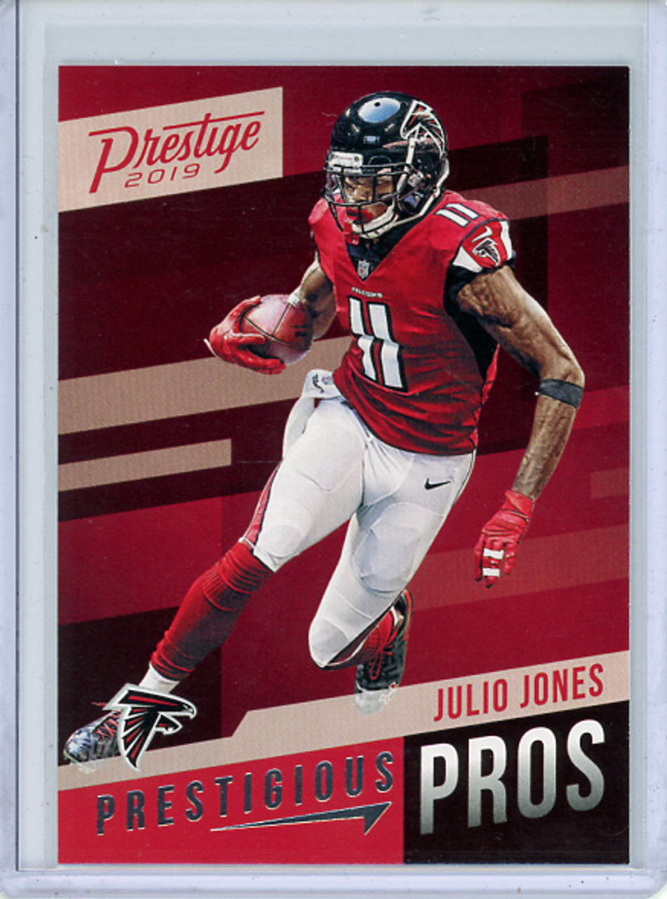 Julio Jones 2019 Prestige, Prestigious Pros #PP-JJ